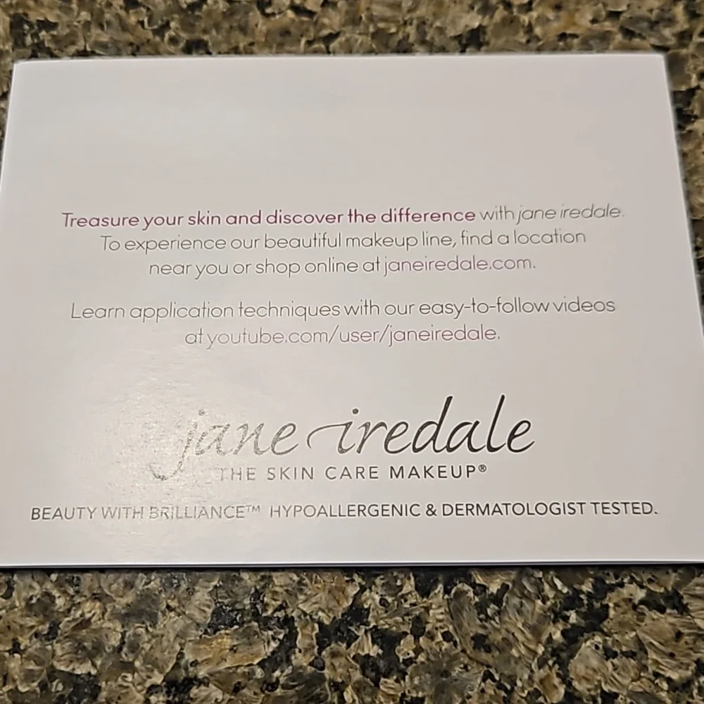 Jane Iredale NIB Makeup Starter Kit